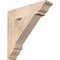 Ekena Millwork Traditional Traditional Smooth Bracket, Douglas Fir, 3 1/2"W x 16"D x 16"H BKT04X16X16TRA01SDF - alternate 1